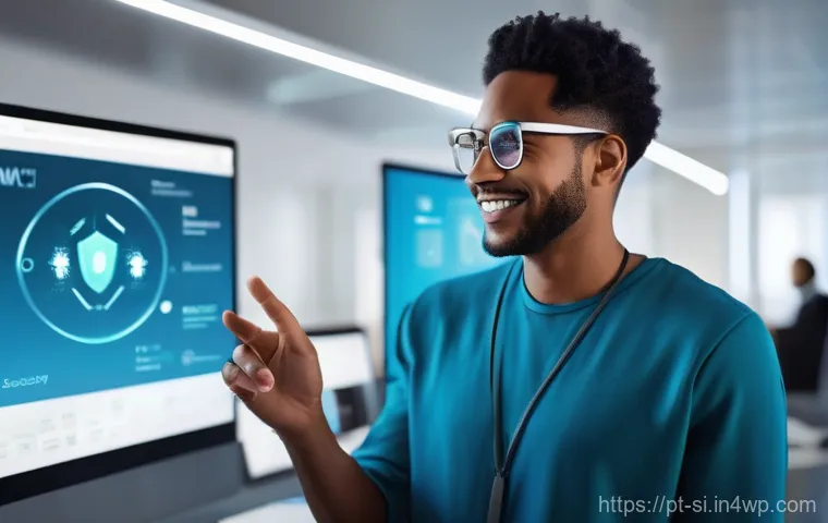 DID와 사용자 경험 UI UX  개선 - **Prompt for "The Master Key to Your Digital Identity: Saying Goodbye to Bureaucracy!"**
    "A vibr...