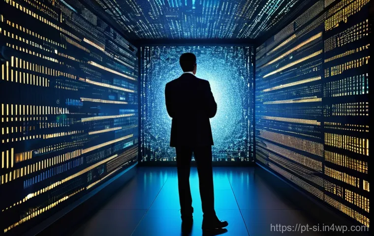 DID와 사용자 경험 UI UX  개선 - **Prompt for "Simplifying the Digital: Where Security Meets Usability."**
    "A dynamic, eye-level ...